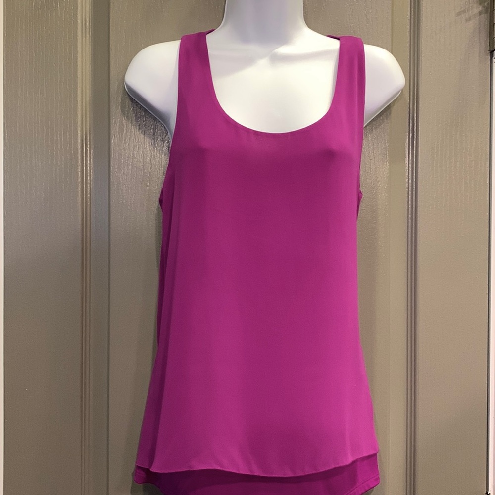 Magenta lined dressy Tank  by THE LIMITED - NWOT